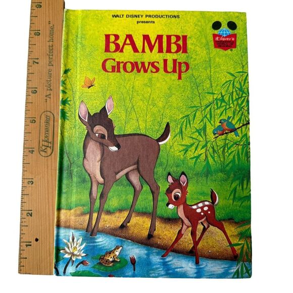 Bambi Grows Up by Walt Disney Productions Staff (Hardcover)‎ - Picture 2 of 8